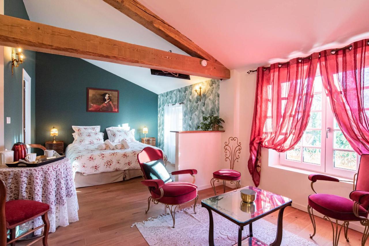 Hotel Les Nuits Du Pastelier Teulat Esterno foto